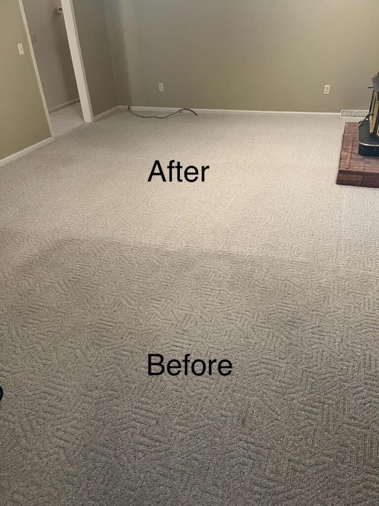cleaning carpet before and and after services