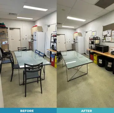 coomercial cleaning service before and after results in billings mt