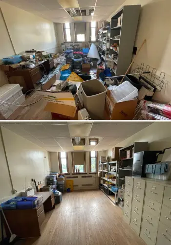 before and after commercial cleaning